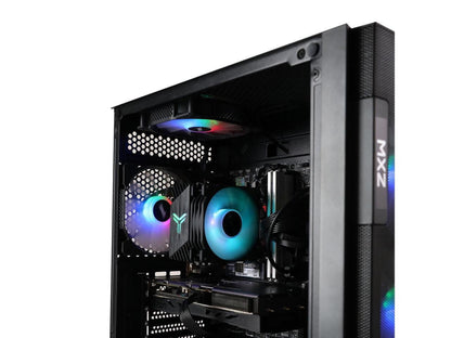 Gaming Desktop Pc,Intel I5 12400F 4.4Ghz,Rtx2060S,500Gb Ssd Nvme,16G Ddr4,Rgb,Wifi,Win 11 Ready,Gamer Desktop Computer