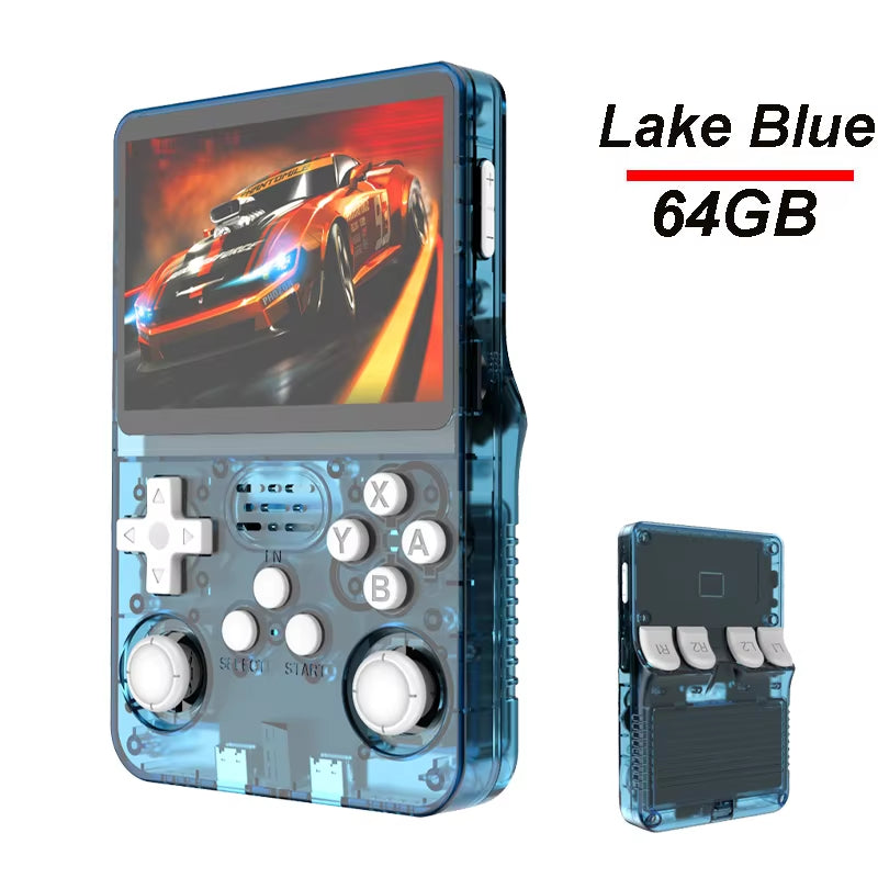 R36S Handheld Game Console 3.5Inch IPS Screen 128G Classic Retro Games Consoles Arkos System Portable Pocket Video Game Player