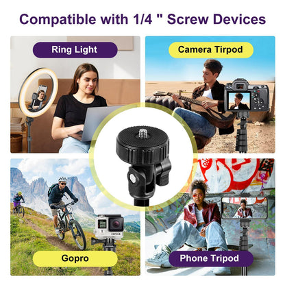 Tripie Profesional Para Telefono Celular Y Camara Tripod for Cellphones+Con