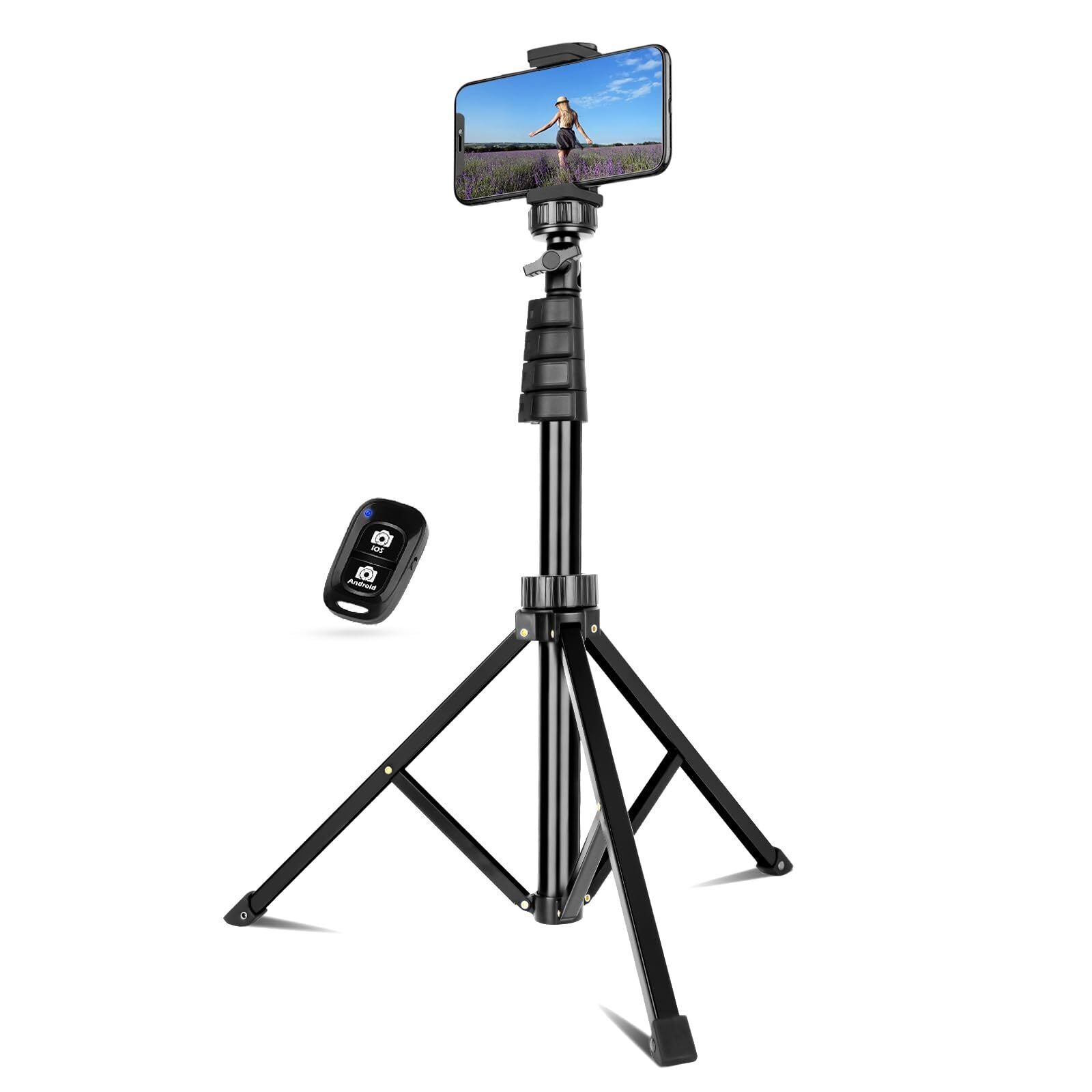 Tripie Profesional Para Telefono Celular Y Camara Tripod for Cellphones+Con