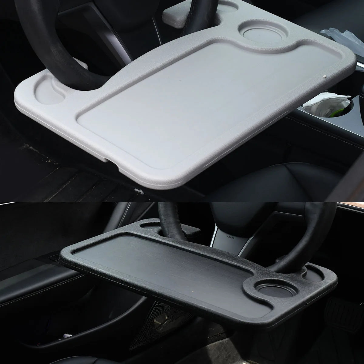 Newest Portable Car Table Steering Wheel Car Laptop Computer Desk Mount Stand Coffee Goods Tray Board Dining Table Holder